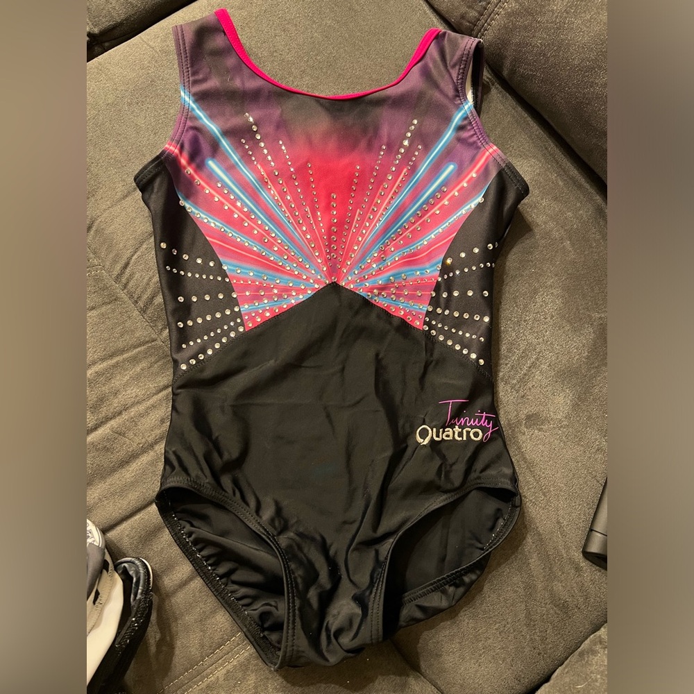 Quattro gymnastics leotard